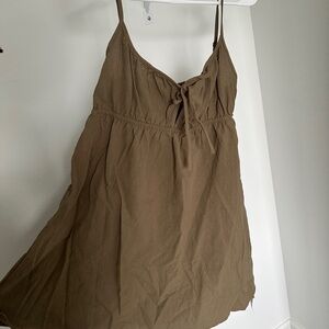 Women's Brown mini dress